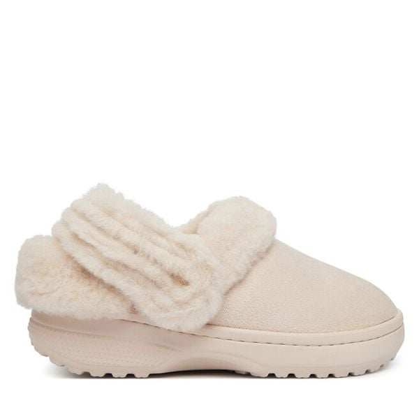 Klapki Crocs. Białe klapki damskie Crocs, bez wzorów, bez obcasa. Za 299.99 zł.