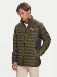 Puma Kurtka zimowa PackLITE 849356 Zielony Slim Fit. Zielone kurtki męskie Puma, na zimę, m, bez wzorów, z syntetyku, bez kaptura. Za 359.99 zł.