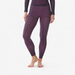 Legginsy termoaktywne narciarskie damskie Quechua BL 900 tech. Białe bielizna termoaktywna damska WED'ZE, s, bez wzorów, z elastanu, bez ramiączek, długie. Za 149.99 zł.