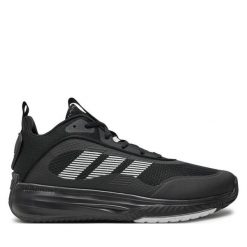 Buty do koszykówki adidas. Czarne buty sportowe męskie Adidas, bez zapięcia, do koszykówki. Za 299.99 zł.