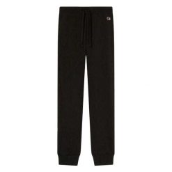 Spodnie Do Joggingu Damskie Prążkowane Ściągacze. Czarne spodnie materiałowe damskie Champion, bez wzorów, prążkowane. Za 200.99 zł.
