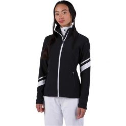 Damski polar rozpinany na całej długości Rossignol Strawpile. Czarne kurtki snowboardowe damskie Rossignol, l, bez wzorów, z polaru, bez kaptura, narciarskie. Za 383.45 zł.