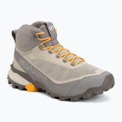 Buty turystyczne męskie SCARPA Ribelle Cross 2 Mid. Brązowe trekkingi męskie Scarpa, przed kolano, trekkingowe. Za 499.99 zł.