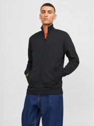 Jack & Jones Bluza Paulos 12250737 Czarny Standard Fit. Czarne bluzy męskie Jack & Jones, m, bez wzorów, z bawełny, bez kaptura. Za 179.99 zł.