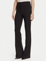 Rinascimento Spodnie materiałowe CFC0130140003 Czarny Flare Fit. Czarne spodnie materiałowe damskie Rinascimento, xs, bez wzorów, z materiału. Za 464.99 zł.