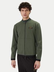 EA7 Emporio Armani Bluza 7M001334 AF16658 U7260 Zielony Regular Fit. Zielone bluzy męskie EA7 Emporio Armani, m, bez wzorów, z syntetyku, bez kaptura. Za 939.99 zł.