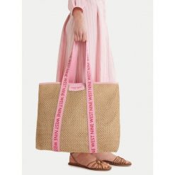 Torebka Nine West. Brązowe torebki do ręki damskie Nine West, bez wzorów, bez dodatków. Za 99.99 zł.