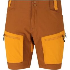 Szorty Whistler Kodiak. Brązowe krótkie spodenki sportowe męskie Whistler, bez wzorów, trekkingowe. Za 367.50 zł.