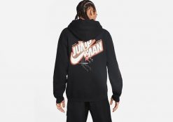 Bluza męska nike air jordan jumpman fleece full-zip hoodie black. Czarne bluzy męskie Nike, na zimę, m, bez wzorów, z dzianiny, z kapturem. Za 451.30 zł.