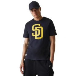 Koszulka San Diego Padres Nos MLB Regular. Niebieskie koszulki sportowe męskie New Era, m, bez wzorów, z tkaniny, bez kołnierzyka, bez ramiączek. Za 126.50 zł.
