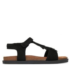 Sandały Lasocki Young. Czarne sandały dziewczęce Lasocki Young, bez zapięcia. Za 129.99 zł.