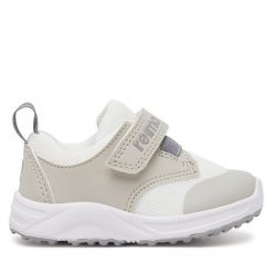 Sneakersy Reima. Białe trampki i tenisówki chłopięce Reima, bez wzorów, bez zapięcia. Za 119.99 zł.