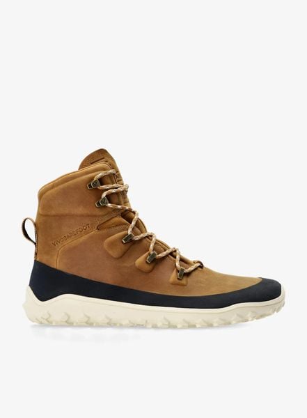 Buty turystyczne męskie Vivobarefoot Tracker Leather AT. Brązowe trekkingi męskie Vivobarefoot, trekkingowe. Za 629.19 zł.