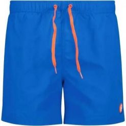 Cmp Man Basic Beach Shorts krótkie spodenki plażowe z nylonu – L755 Cyano. Niebieskie szorty męskie CMP, l, bez wzorów, z nylonu, klasyczne. Za 126.50 zł.