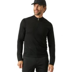 Baselayer 1/2 zip PS of Sweden Richard Equimerino. Czarne bluzki z długim rękawem męskie PS OF SWEDEN, m, bez wzorów, bez kołnierzyka. Za 699.00 zł.