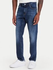 Tommy Jeans Jeansy Austin DM0DM23913 Granatowy Slim Fit. Niebieskie jeansy męskie Tommy Jeans. Za 409.99 zł.