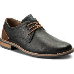Półbuty LANETTI - MYL8089-1 Granatowy. Niebieskie eleganckie półbuty Lanetti, z materiału. Za 119.99 zł.