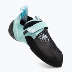 Buty wspinaczkowe damskie La Sportiva Skwama Vegan. Czarne obuwie sportowe damskie La Sportiva, bez wzorów, wspinaczkowe. Za 689.99 zł.