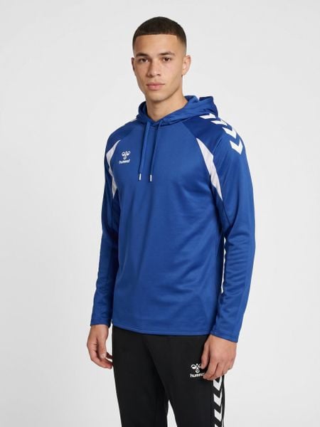 Bluza z kapturem Hummel Core 2.0. Białe bluzy damskie Hummel, xl, bez wzorów, z materiału, z kapturem. Za 222.90 zł.