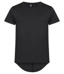 Clique T-shirt męski Brooklyn 100% bawełna, luźny krój, dłuższy tył – Black. Czarne t-shirty męskie CLIQUE, m, bez wzorów, z bawełny, bez kołnierzyka. Za 108.05 zł.