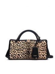 Guess Torebka Audrey HWLG97 34060 Czarny. Czarne torebki do ręki damskie Guess, z aplikacjami, ze skóry, bez dodatków. Za 674.99 zł.