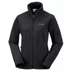 Bluza polarowa turystyczna damska Columbia Fast Trek II. Czarne bluzy sportowe damskie Columbia, m, bez wzorów, z polaru, bez kaptura, trekkingowe. Za 160.00 zł.