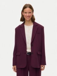 Vero Moda Marynarka Michell 10336375 Fioletowy Oversize. Fioletowe żakiety damskie Vero Moda, bez wzorów, z syntetyku. Za 319.99 zł.
