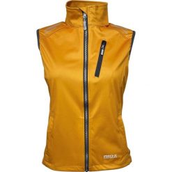 Damska wodoodporna kurtka softshell Pro-X Elements Hanna. Żółte kurtki sportowe damskie PRO-X ELEMENTS, bez wzorów, z softshellu, bez kaptura, trekkingowe. Za 335.00 zł.