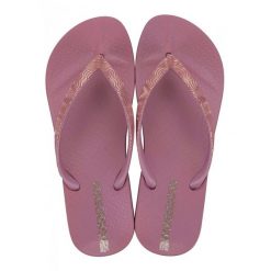 Klapki Ipanema Mesh Ix Fem Damskie. Czerwone klapki damskie Ipanema, bez wzorów, z materiału, bez obcasa. Za 163.99 zł.