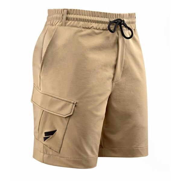 Spodenki boulderowe męskie. Brązowe krótkie spodenki sportowe męskie FELSENFEST, m, bez wzorów, z elastanu, wspinaczkowe. Za 259.99 zł.