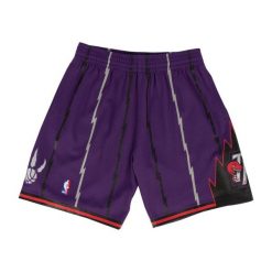 Szorty Toronto Raptors nba. Fioletowe krótkie spodenki sportowe męskie Mitchell & Ness, m, bez wzorów, do koszykówki. Za 397.50 zł.