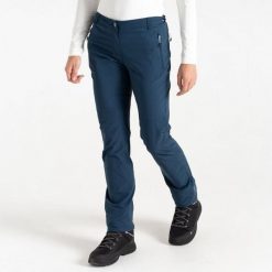 Damskie spodnie trekkingowe Melodic II. Niebieskie spodnie sportowe damskie Dare 2b, s, bez wzorów, trekkingowe. W wyprzedaży za 248.80 zł.