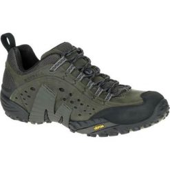 Buty trekkingowe męskie Merrell Intercept. Zielone trekkingi męskie Merrell, trekkingowe. Za 699.00 zł.