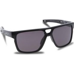 Okulary przeciwsłoneczne OAKLEY - Crossrange Patch OO9382-0160 Polished Black/Warm Grey. Czarne okulary przeciwsłoneczne męskie Oakley, z tworzywa sztucznego. W wyprzedaży za 509.00 zł.