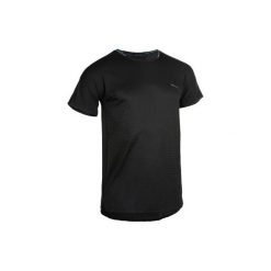 Koszulka fitness kardio krótki rękaw FTS 920 męska. Białe koszulki sportowe męskie DOMYOS, l, bez wzorów, z elastanu, bez kołnierzyka, bez ramiączek, na fitness i siłownię. W wyprzedaży za 69.99 zł.