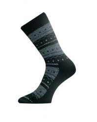 Skarpety merino TWP. Szare skarpety męskie LASTING, bez wzorów, z elastanu. Za 63.00 zł.