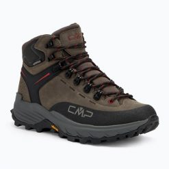 Buty trekkingowe męskie CMP Tytanus Mid WP terra / Rust. Brązowe trekkingi męskie CMP, trekkingowe. Za 799.99 zł.