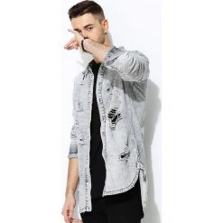 Jasnoszara Koszula Likefun. Koszule męskie marki Born2be. Za 159.99 zł.