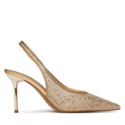 Szpilki Aldo. Żółte szpilki damskie Aldo, bez wzorów, bez obcasa, bez zapięcia. Za 499.99 zł.