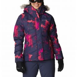 Kurtka Zimowa Damska Columbia Lay D Down II Jacket. Niebieskie kurtki sportowe damskie Columbia, na zimę, xs, bez wzorów, bez kaptura, narciarskie. W wyprzedaży za 827.65 zł.