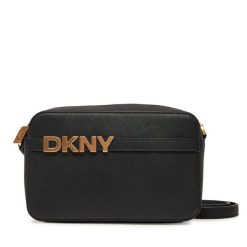 Torebka DKNY. Czarne listonoszki damskie DKNY, bez wzorów, bez dodatków. Za 499.99 zł.