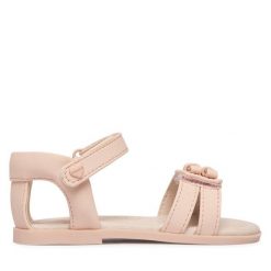 Sandały Mayoral. Czerwone sandały dziewczęce Mayoral, bez zapięcia. Za 189.99 zł.