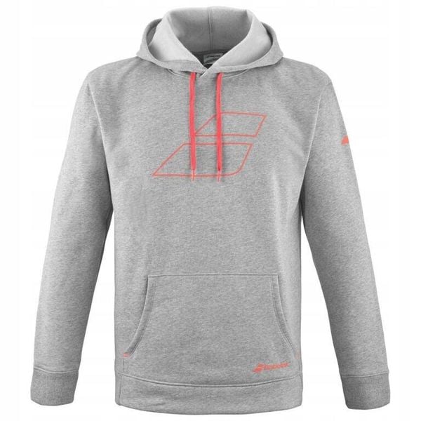Bluza tenisowa Babolat Strike Hood Sweat. Szare bluzy męskie BABOLAT, xl, bez wzorów, z bawełny, bez kaptura. Za 213.49 zł.
