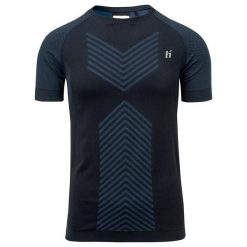 T-shirt Męski Tazh. Niebieskie t-shirty męskie Huari, l, bez wzorów, z materiału, bez kołnierzyka. Za 119.99 zł.