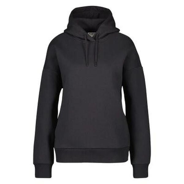 Bluza damska Dolomite LOGO czarna. Czarne bluzy damskie Dolomite, bez wzorów, bez kaptura. W wyprzedaży za 271.00 zł.