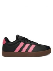 Adidas Sneakersy Vl Court 3.0 Shoes KK2262 Czarny. Czarne buty sportowe dziewczęce Adidas, bez wzorów, ze skóry, bez zapięcia. Za 219.99 zł.