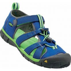 Keen Sandały Seacamp Ii Cnx K True Blue/Jasmine Green Us 8 (24 Eu). Niebieskie sandały dziewczęce Keen. W wyprzedaży za 179.00 zł.