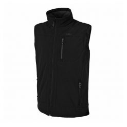 Kurtka softshell bez rękawów CMP. Czarne kurtki męskie CMP, bez wzorów, z softshellu, sportowe, bez kaptura. Za 331.00 zł.