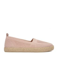 Espadryle JENNY. Czerwone espadryle damskie Jenny, bez wzorów, bez obcasa, bez zapięcia. Za 69.99 zł.