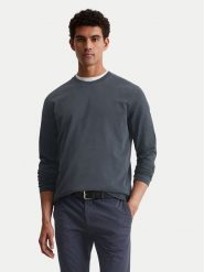 Marc O'Polo Longsleeve B21 2236 52006 Granatowy Regular Fit. Niebieskie bluzki z długim rękawem męskie Marc O'Polo, m, bez wzorów, z bawełny, bez kołnierzyka. Za 319.99 zł.